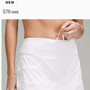 Lululemon Pace Rival skirt Long size 14